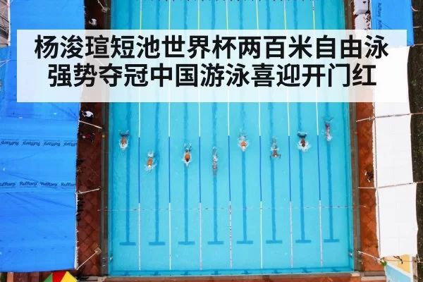 杨浚瑄短池世界杯两百米自由泳强势夺冠中国游泳喜迎开门红